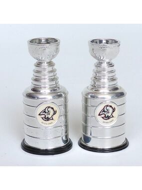 Buffalo Sabres NHL Hockey Team MINI Stanley Cup PAIR 2010 BUDWEISER
